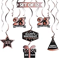 Vista 9 de LINGTEER - Serpentinas para fiesta de cumpleaños, 24