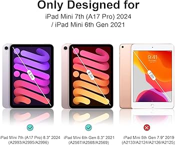 iPad本体 iPad mini 7 + Smart Folio + Apple Pencil Smart Folio para iPad mini - Apple (BR)