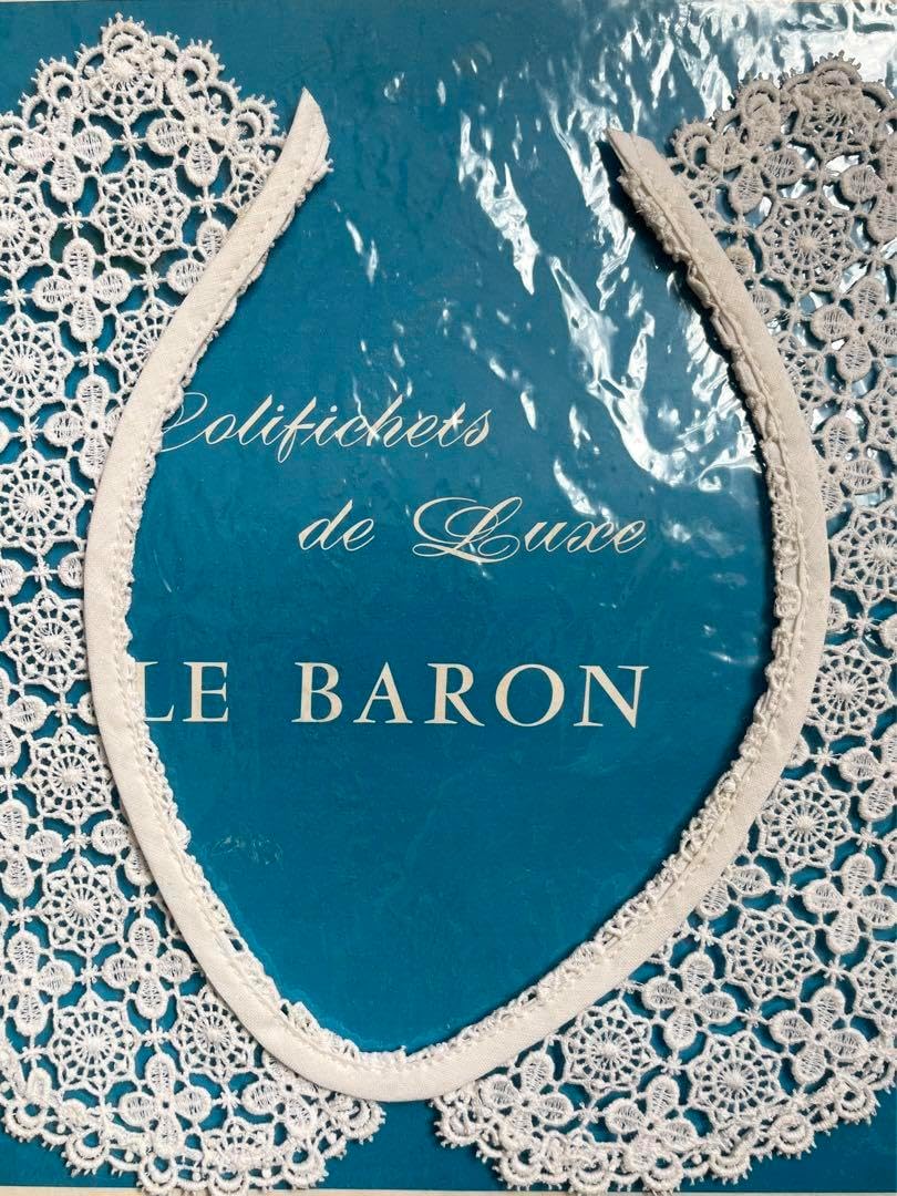 フランスアンティーク｜袋入りレースの付け襟素材