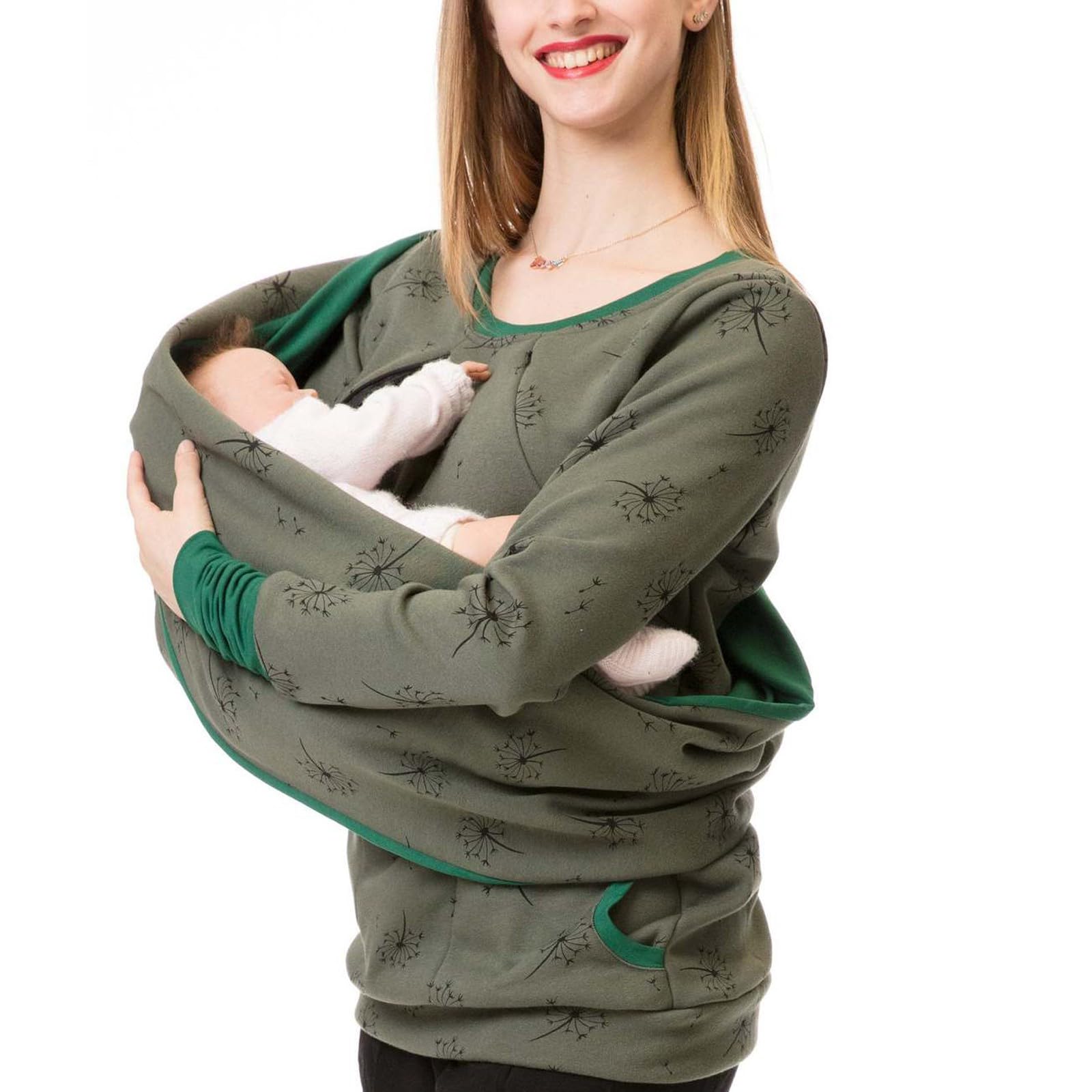 Felpe da donna per allattamento carine girocollo 2024 vestiti premaman allattamento al seno Grafica incinta Y2K abiti cool workou autunno vestibilità ampia morbida felpe grafiche da donna occidentali