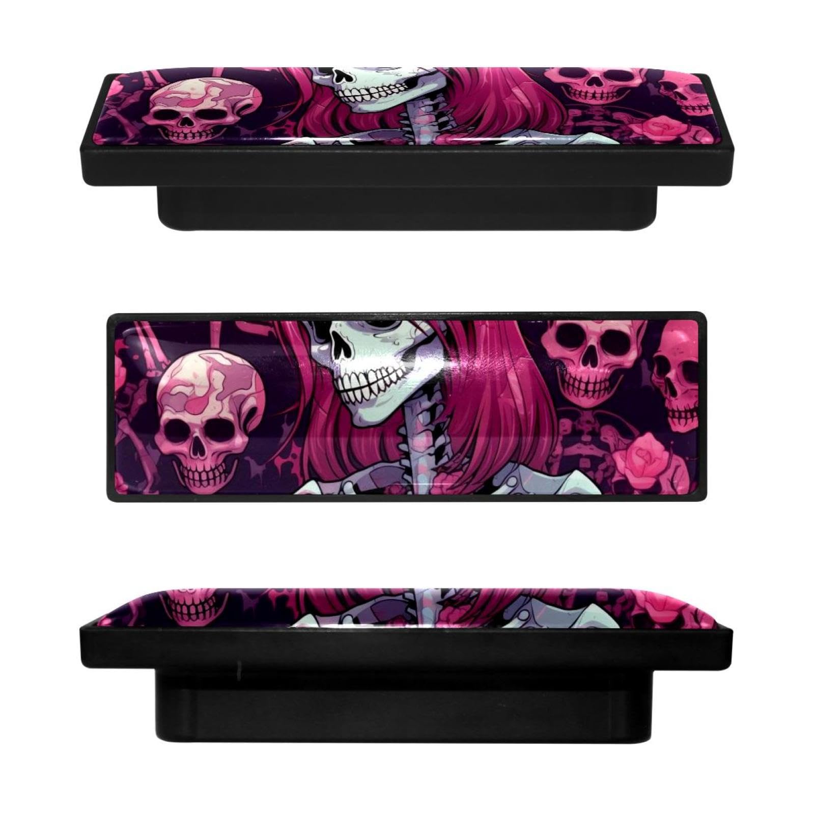 Boutons d'armoire rectangulaires robustes et ergonomiques pour tiroirs de cuisine