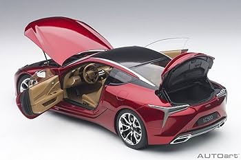 Amazon | AUTOart 1/18 レクサス LC500 メタリック・レッド インテリア