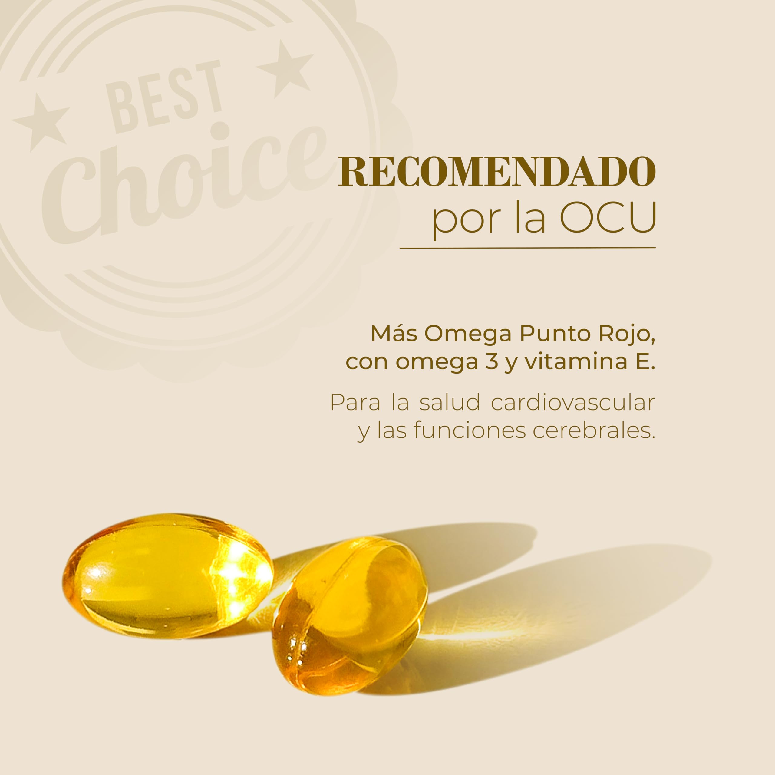 Laboratorios Mahen - Más Omega | 180 perlas DHA | EPA y DHA, Vitamina E, aceite de pescado, formato perlas, 90 tomas