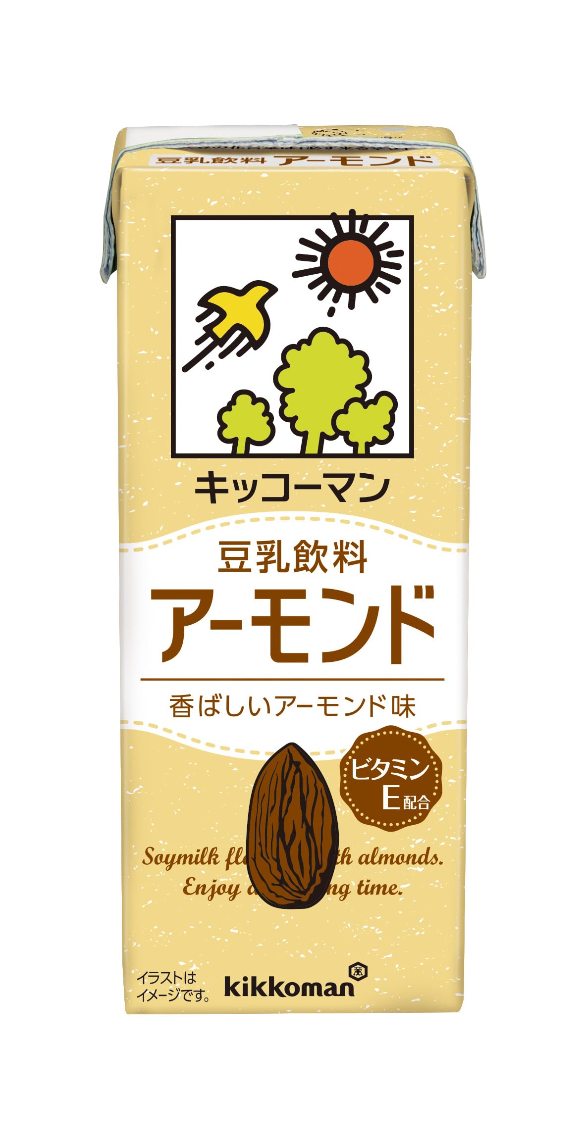Amazon.co.jp: キッコーマン 豆乳飲料 アーモンド 200ml ×18本 : 食品
