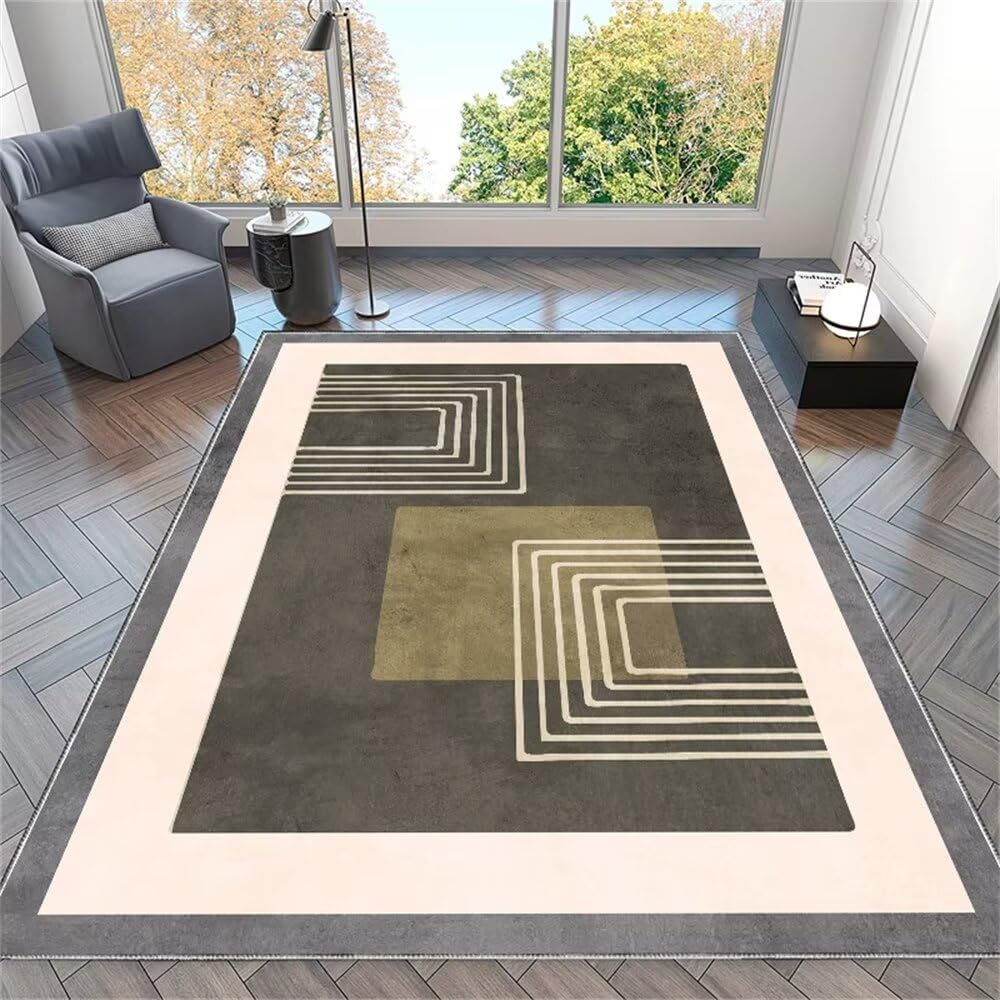 Tapis de chambre ado garçon 140x200 rose gris moderne