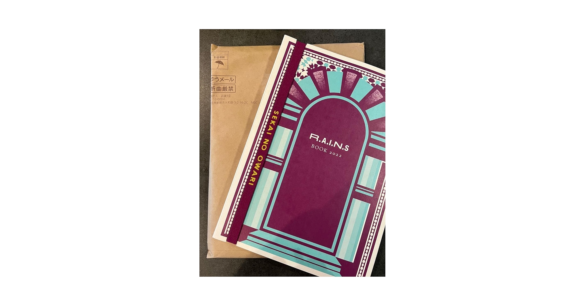 Amazon.co.jp: セカオワ ファンクラブ特典 2023 RAINS BOOK SEKAI NO