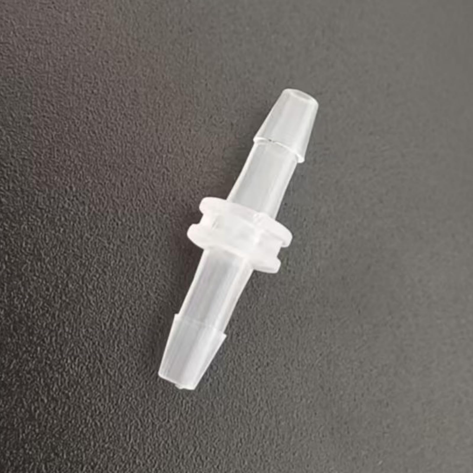 Złączki do węża 20 szt. - przezroczyste plastikowe złącza rurowe wielokrotnego użytku do użytku laboratoryjnego i wodnego (ID 1,7-2,4 mm) - trwałe i wszechstronne