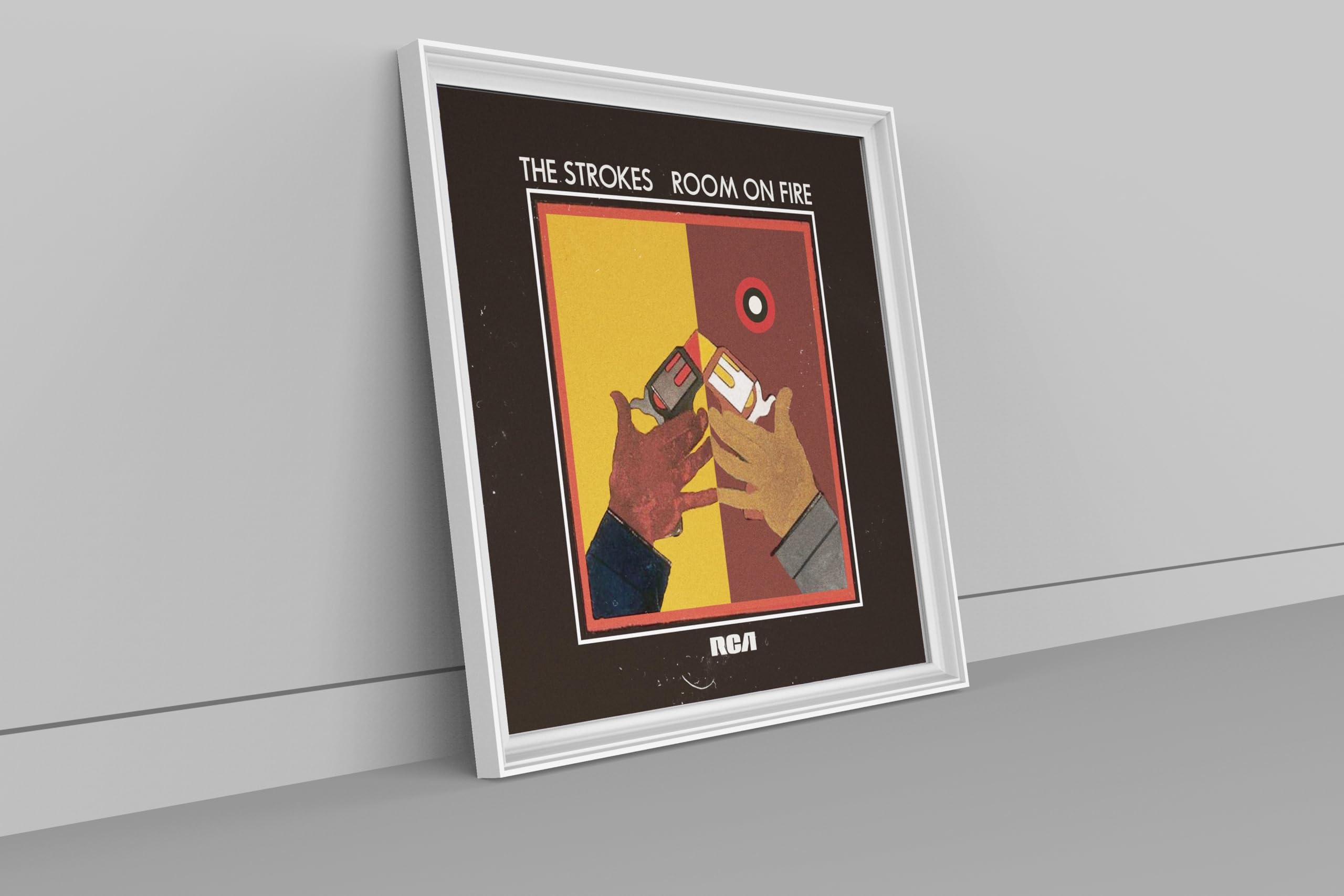 THE STROKES 2ndアルバムROOM ON FIRE ポスター THE STROKES 2ndアルバムROOM ON FIRE ポスター The Strokes