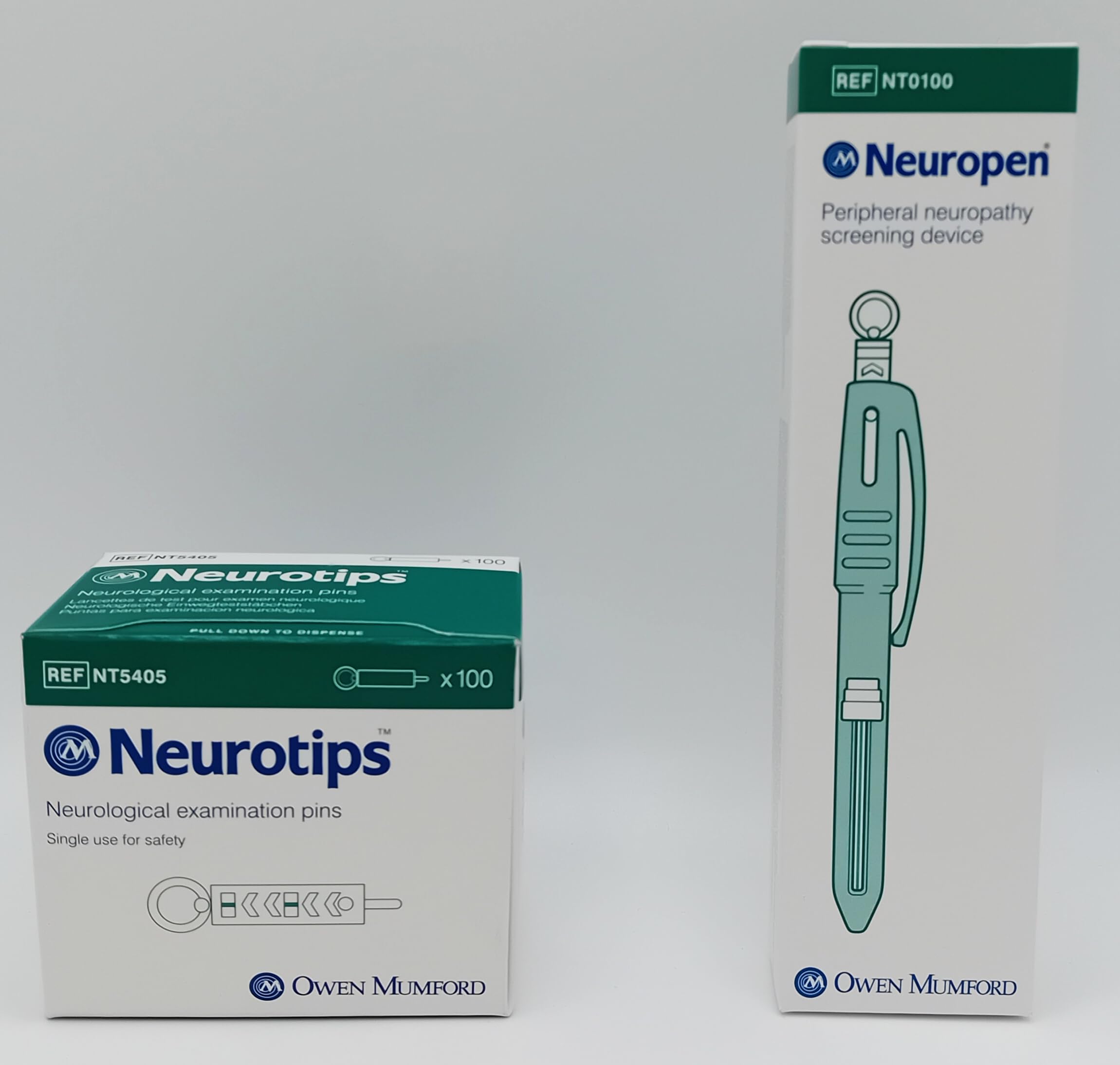 Neuropen Peripheral Neuropathy Screening Device + Neurotips Box of 100 | Accurate Neurological Examination Tools