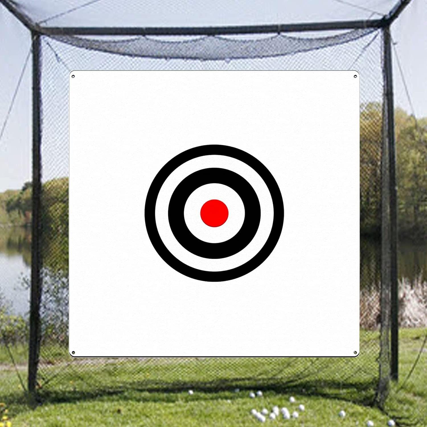 FINGER TEN Red de práctica de golf para práctica de golf para patio trasero, red de entrenamiento de astillado de golf para uso en interiores y exteriores