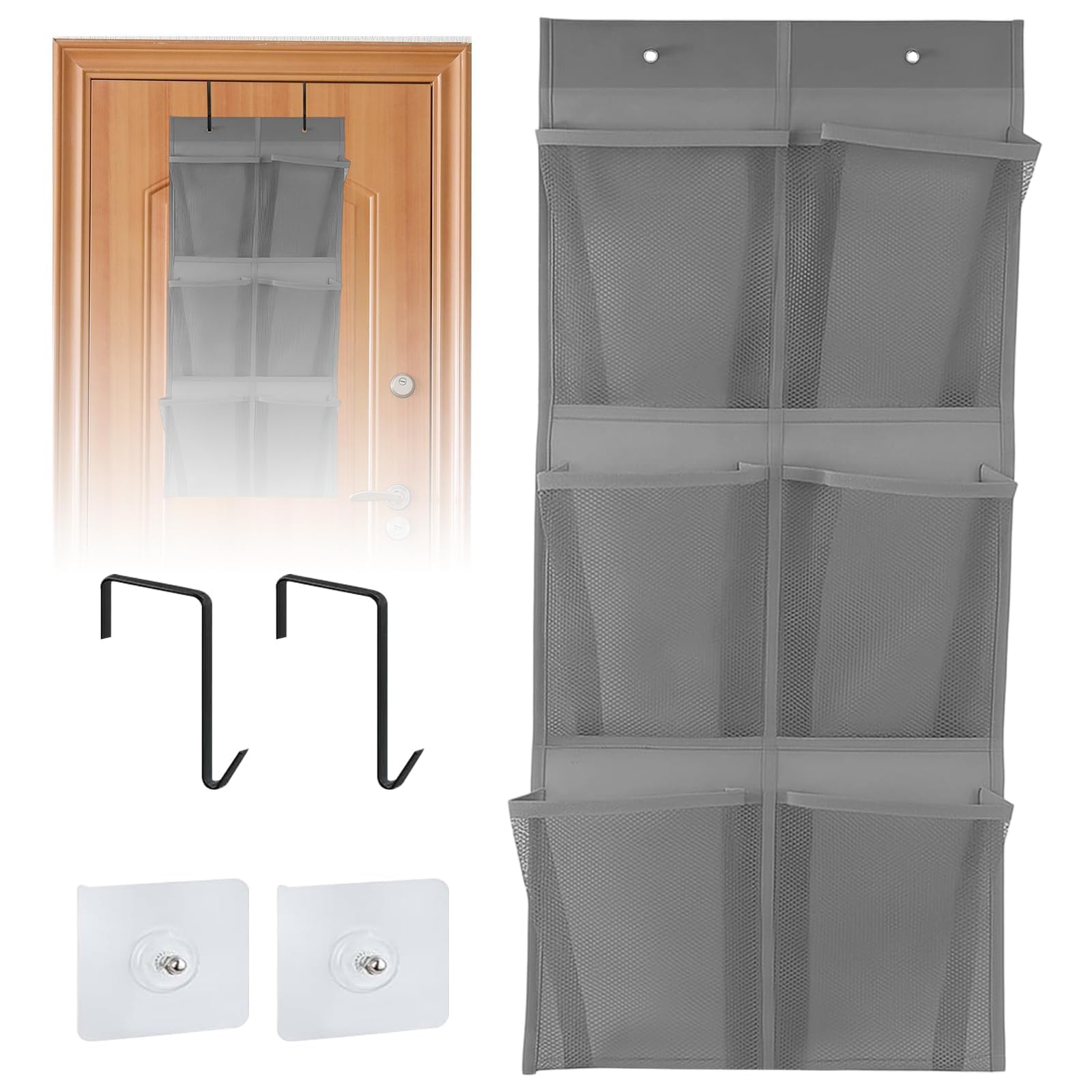 Meuble À Chaussures 24 Chaussures De Poche Space Porte Suspendu Organisateur Organisateur Sac