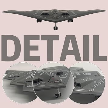 1:200 Scale Die-Cast Airplanes B-2 Fighter Jet Model Bomber Fighter Attack Plane Military Model Plane Collection Plane for Gifts
