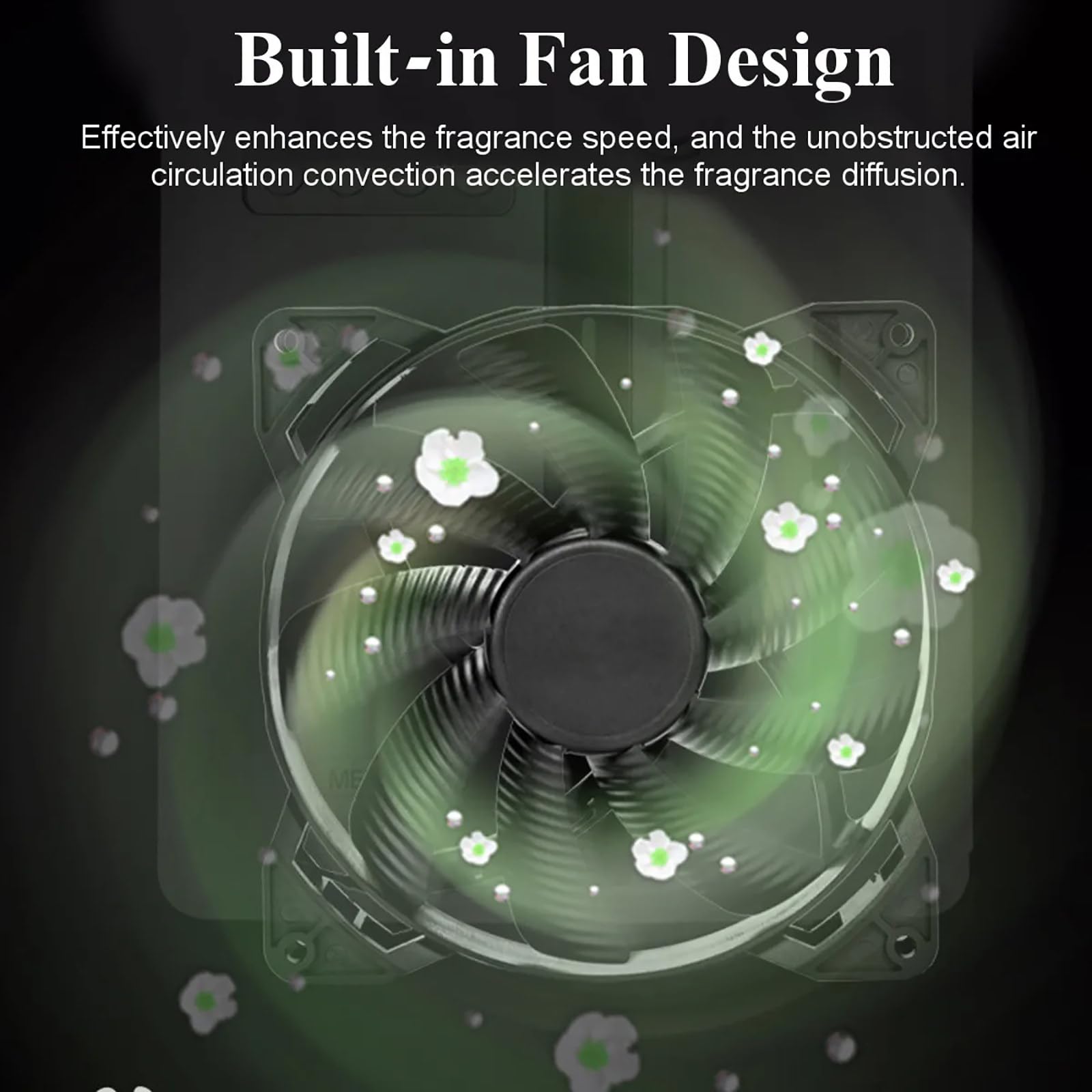 Difusor De Aroma Inteligente (Control De Aplicación Bluetooth), Cobertura (200-300m³) + con Ventilador Interior + Función De Temporización+Capacidad: 160ml, para Oficina De Hotel E