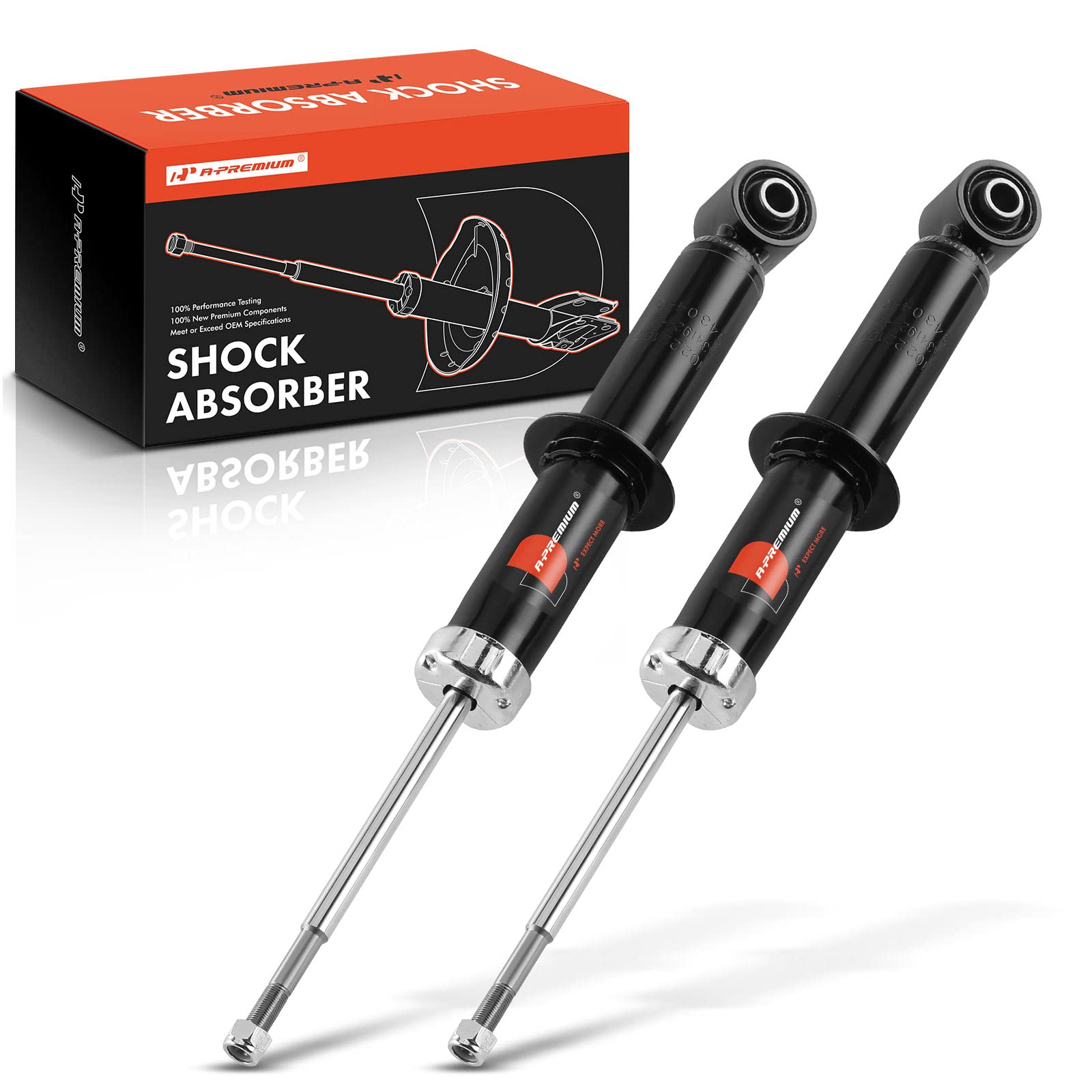 A-PremiumRear Pair [2] Strut Assembly Compatible with Mini Cooper 2002 2003 2004 2005 2006, Driver and Passenger Side