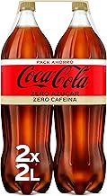 Coca-Cola Zero Sugar Zero Caffeine, Sugar Free Cola, No Calories, No Caffeine - Pack 2 Bottles 2L
