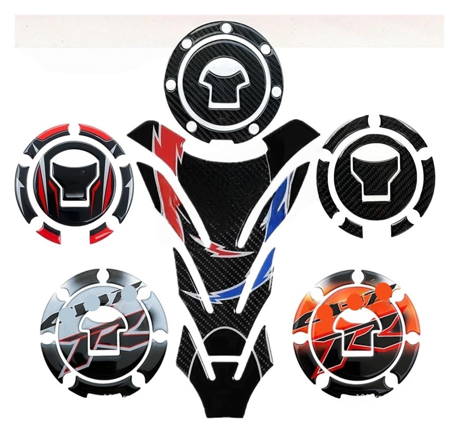 Doyubvcw 7 Hole C Motorcycle Sticker For Hrc Cbr Rr F4i Cbr650r Cbr500r Cbr250r Cbr1000rr Cbr600rr Cbr250rr 1000 600 Tank Pad Sticker Motorcycle Accessories