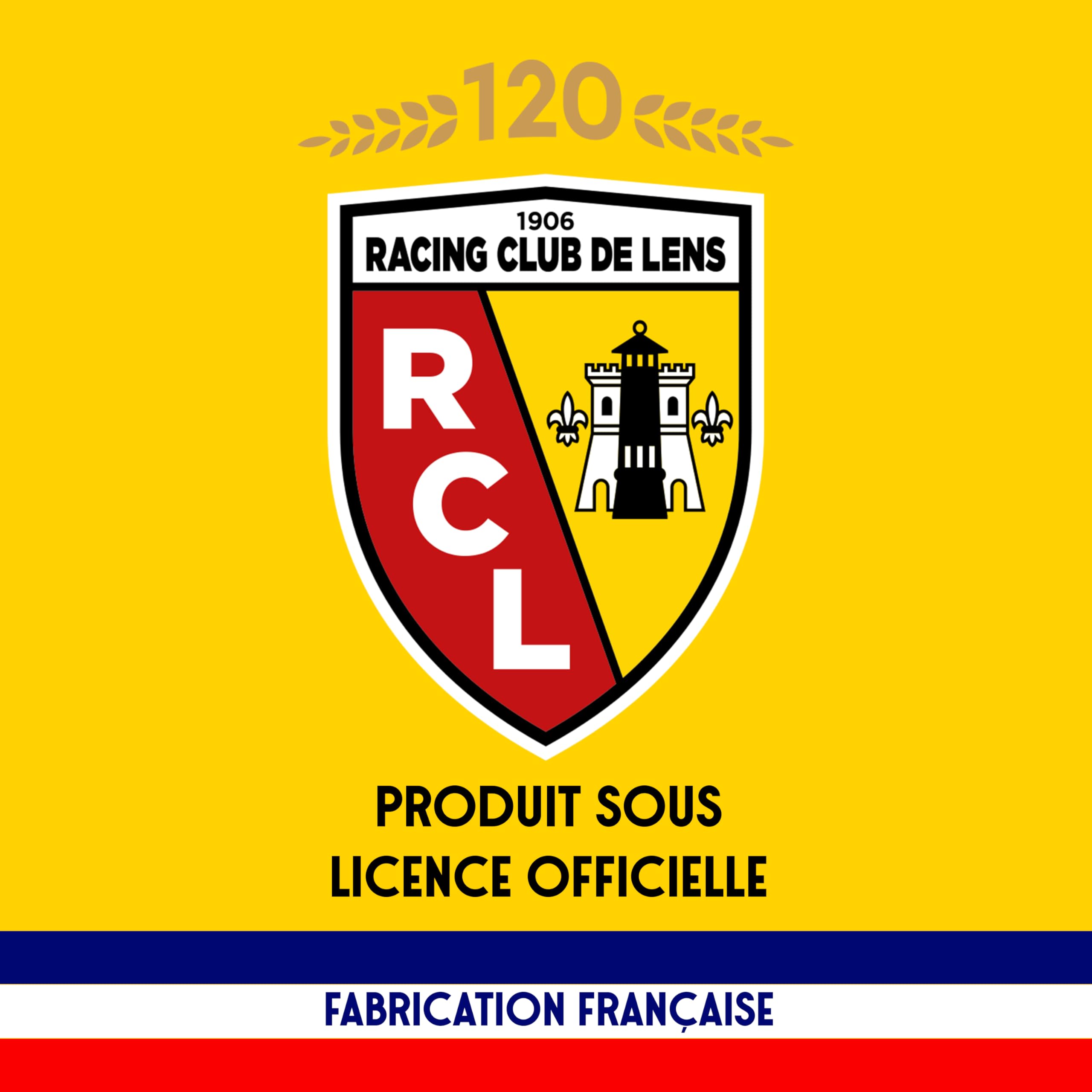 Trophée Collector RC Lens Officiel – Personnalisable avec Photo, Nom & Numéro | Objet de Collection Supporter, Cadeau Unique Made in France