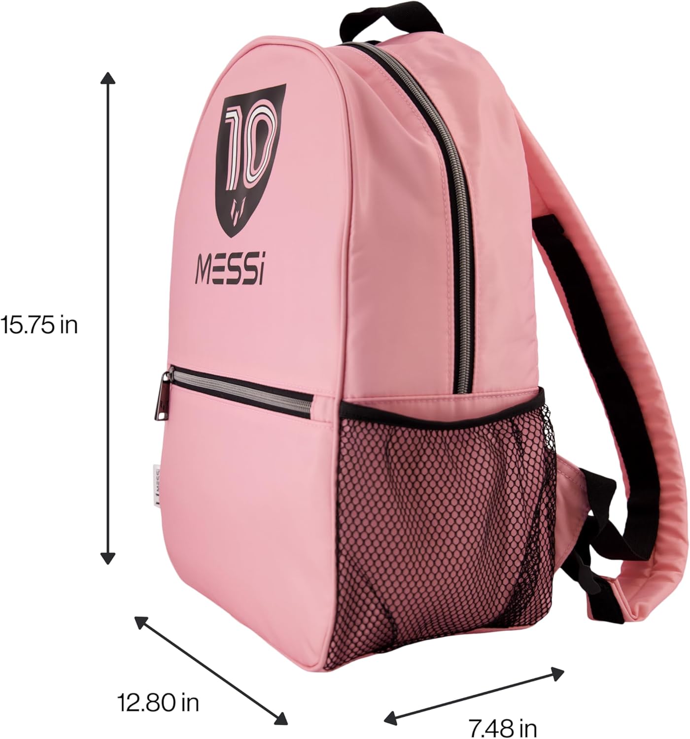 Messi Lifestyle Backpack, Bookbag with Pockets & Adjustable Straps - Image 4