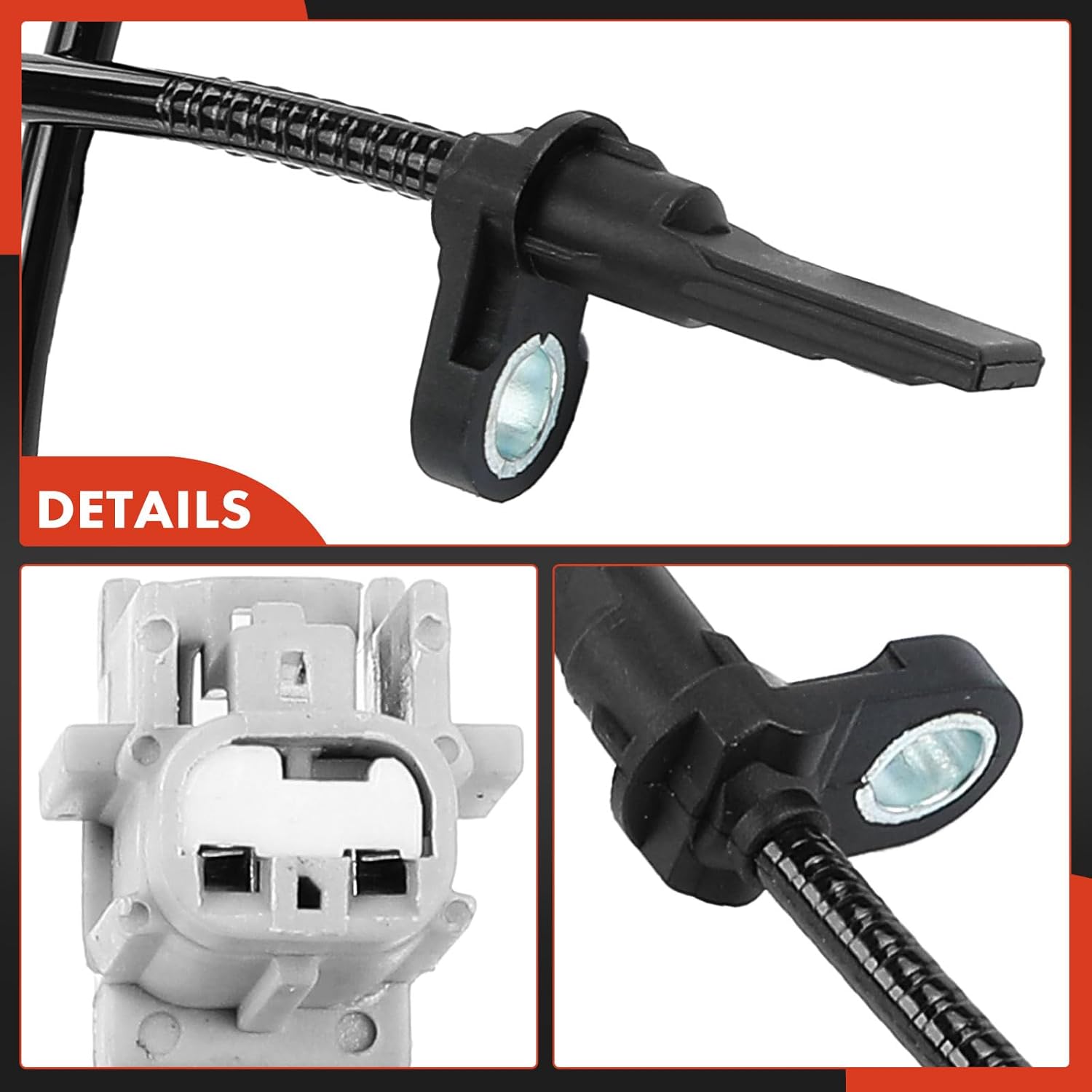 A-Premium ABS Wheel Speed Sensor Compatible with Subaru Models - Impreza 2008 2009 2010 - Rear Left Driver Side, Replace# 27540FG010, 27540FG040