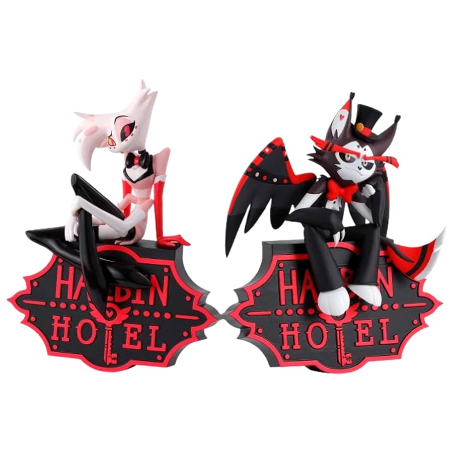 『ハズビン・ホテルへようこそ』 モニタートップ Angel Dust Husk Angel Dust & Husk Monitor Buddiez – Youtooz Collectibles