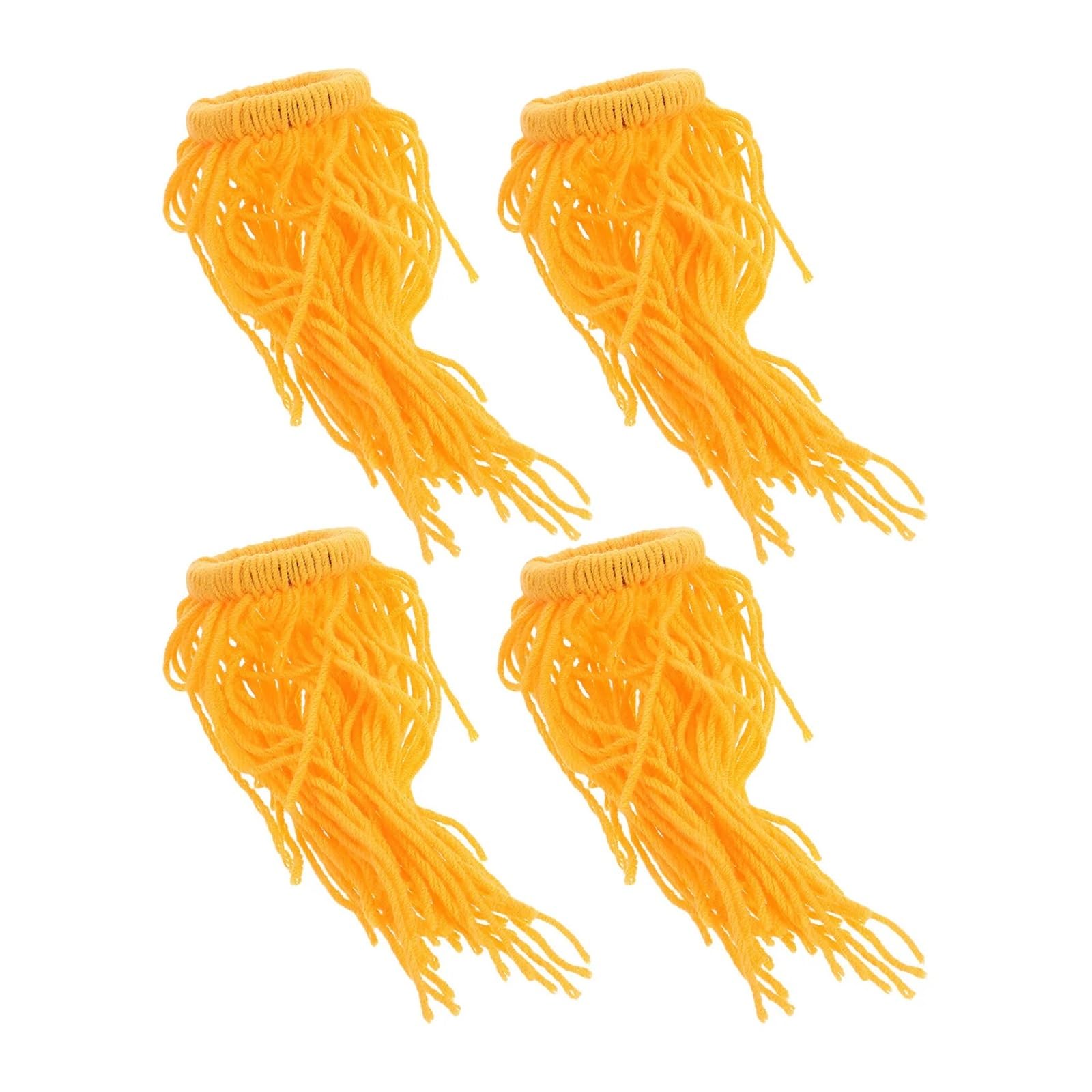 Luvafey Fish Spawning Mops 4Pcs Aquatic Plant Spawning Mop Floating Fish Hideout Egg Collector Aquarium Breeding Tank for Home Aquarium Egg Laying Aquatic Tank Decorati