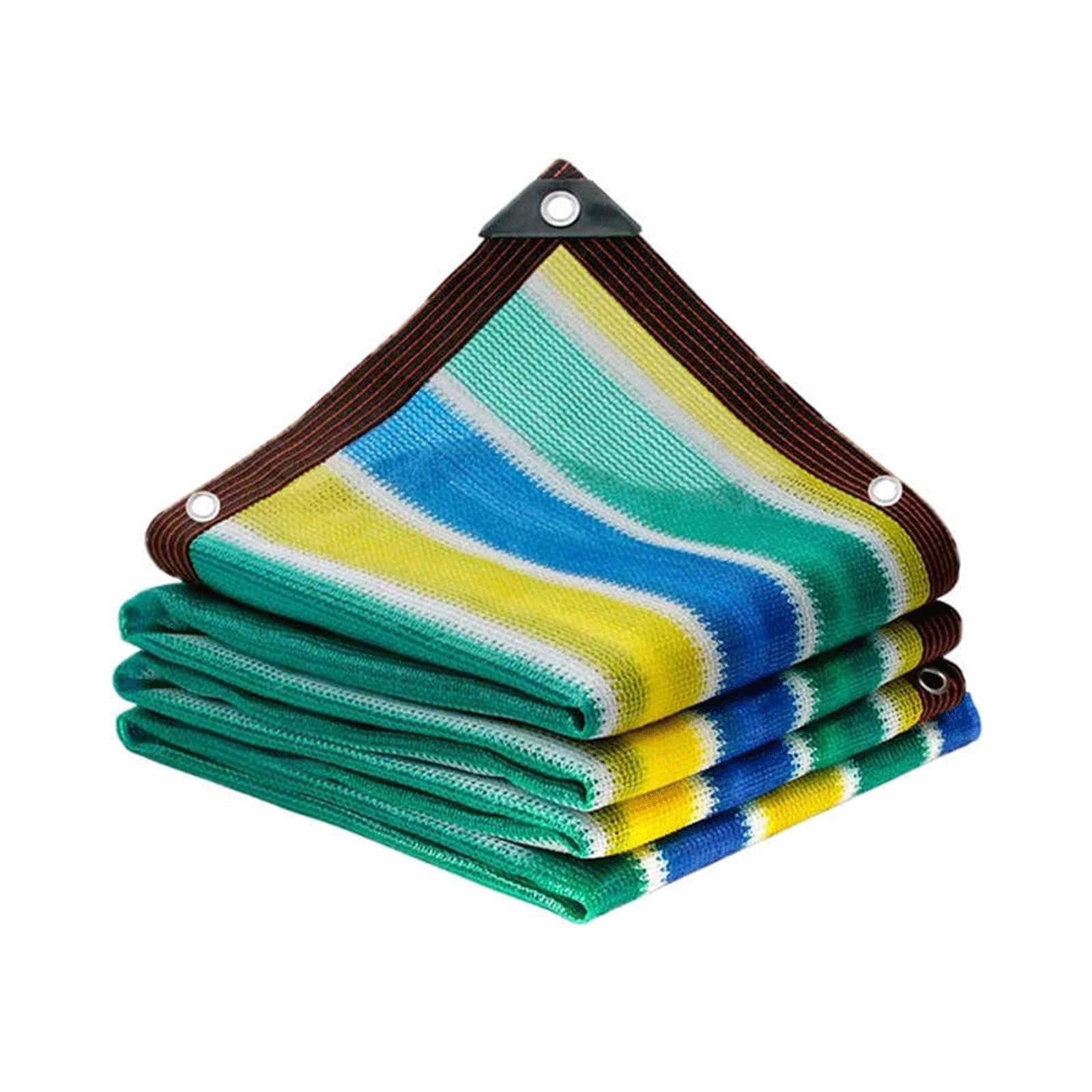 Filet d'ombrage de qualité supérieure pour Jardins et serres, 12 m x 14 m, Portable et Facile à Installer. Toile d'ombrage perforée pour terrasses et Usage agricole.