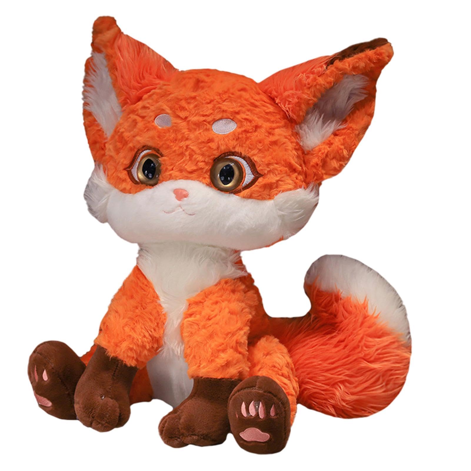 Amazon.co.jp: キツネのぬいぐるみ、雪キツネのぬいぐるみ
