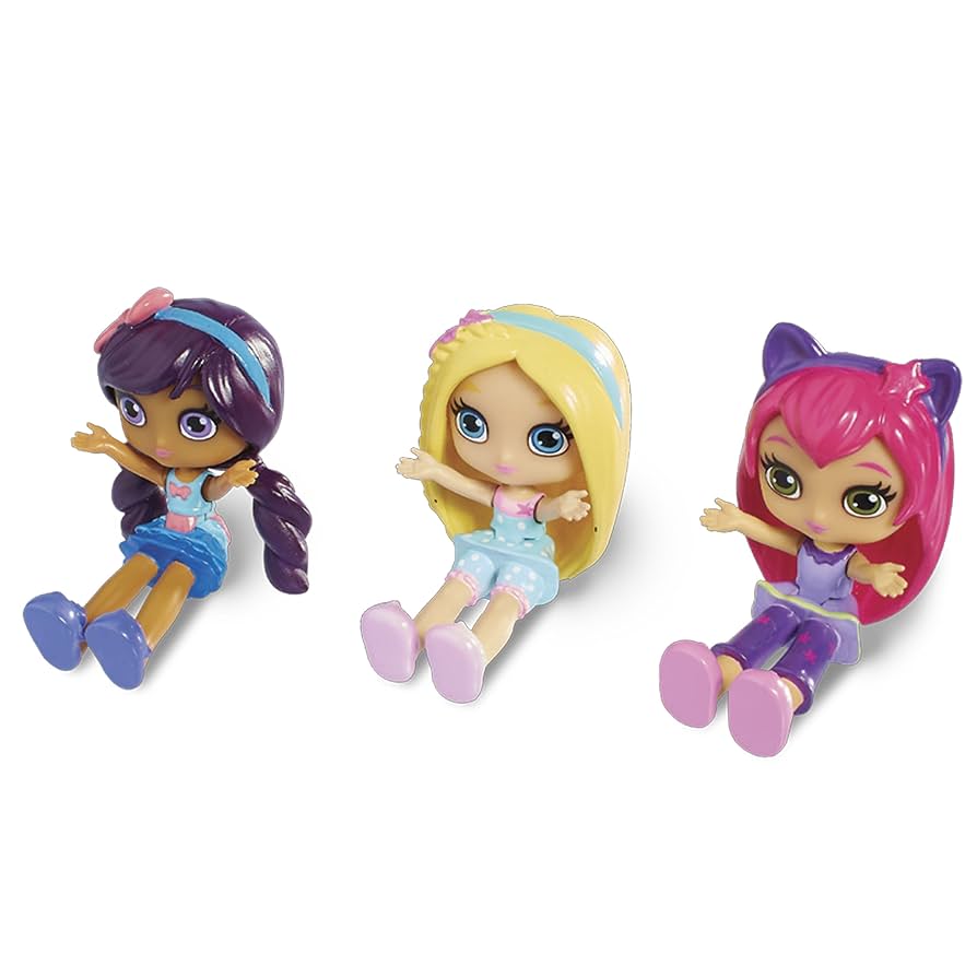Little Charmers, Sleepover Set, 3 Figurine Pack : Amazon.sg