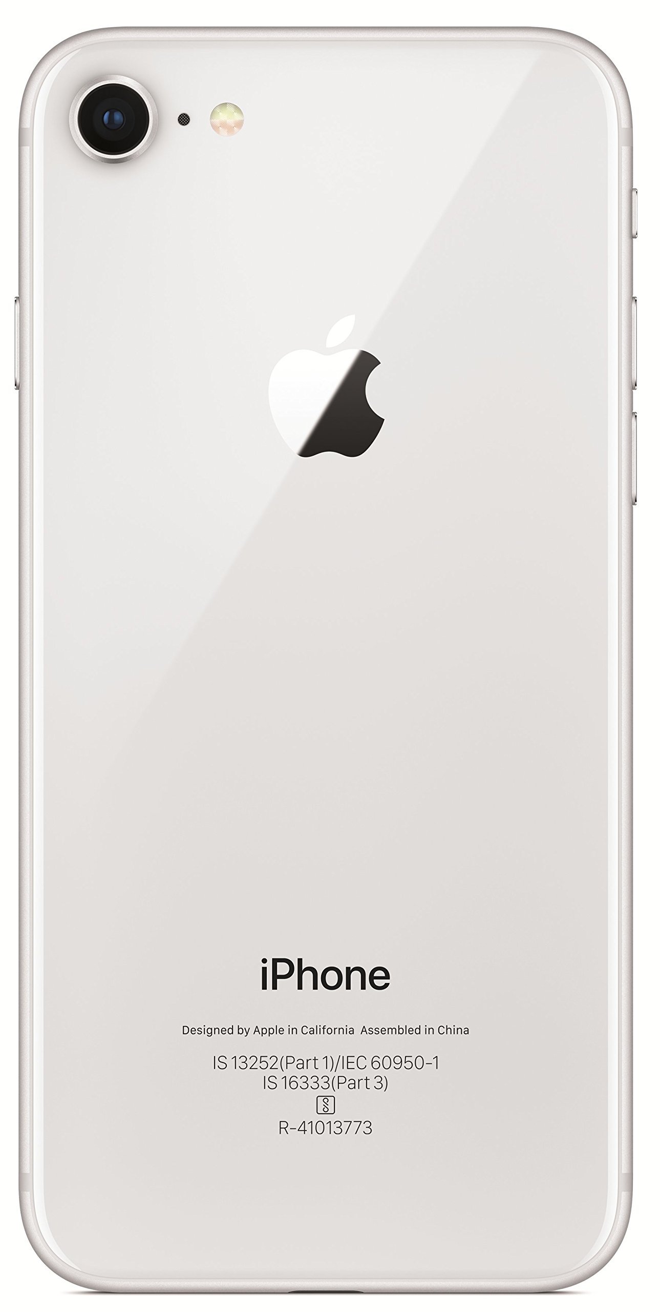 Apple iPhone 8 (Silver, 256GB) with 70% Jio Buyback Offer : Amazon