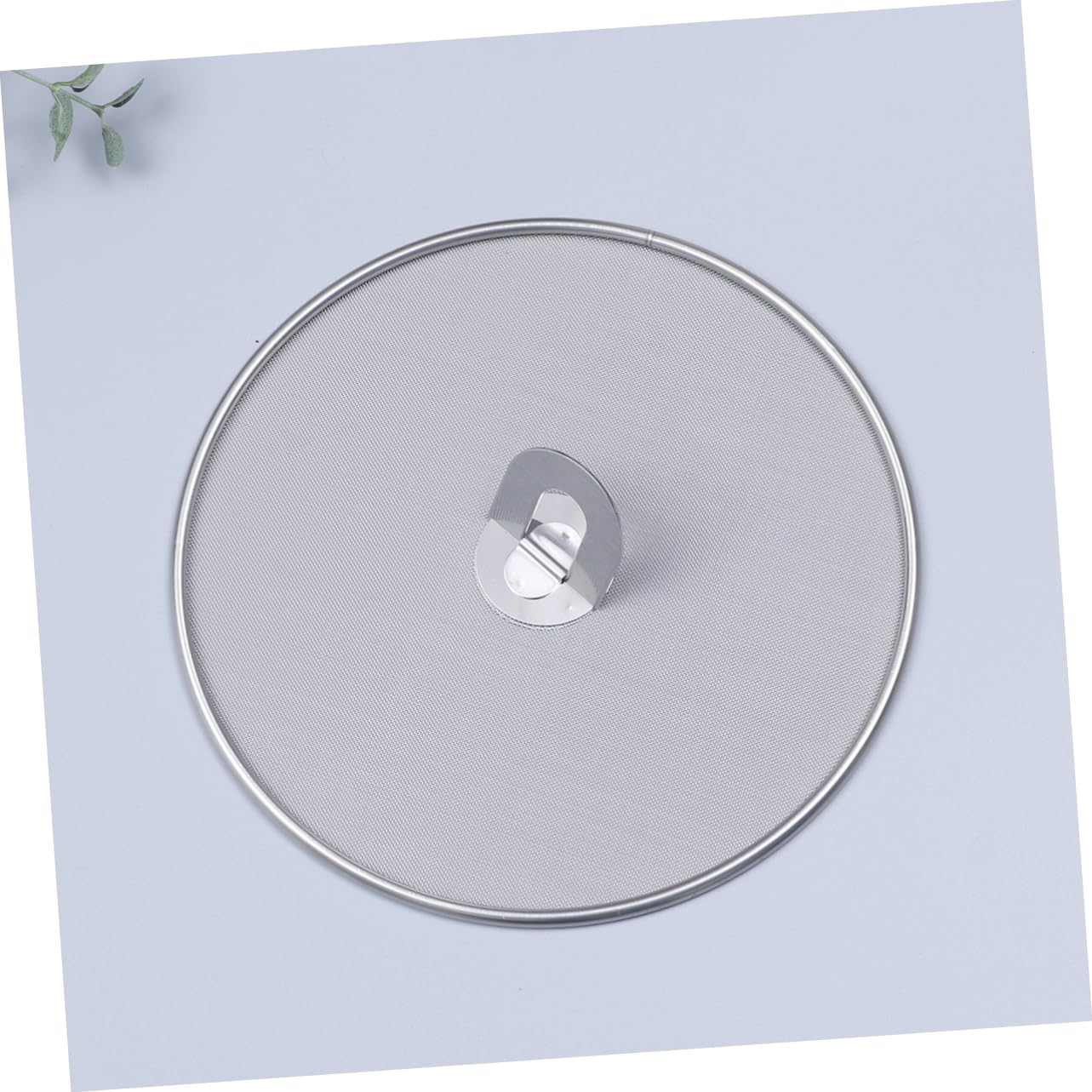 JECOMPRIS Stainless Steel Grease Splatter Screen Smoke Mesh Covers for Frying Pans Insulation Lids Protects Against Oil Spills and Burns While