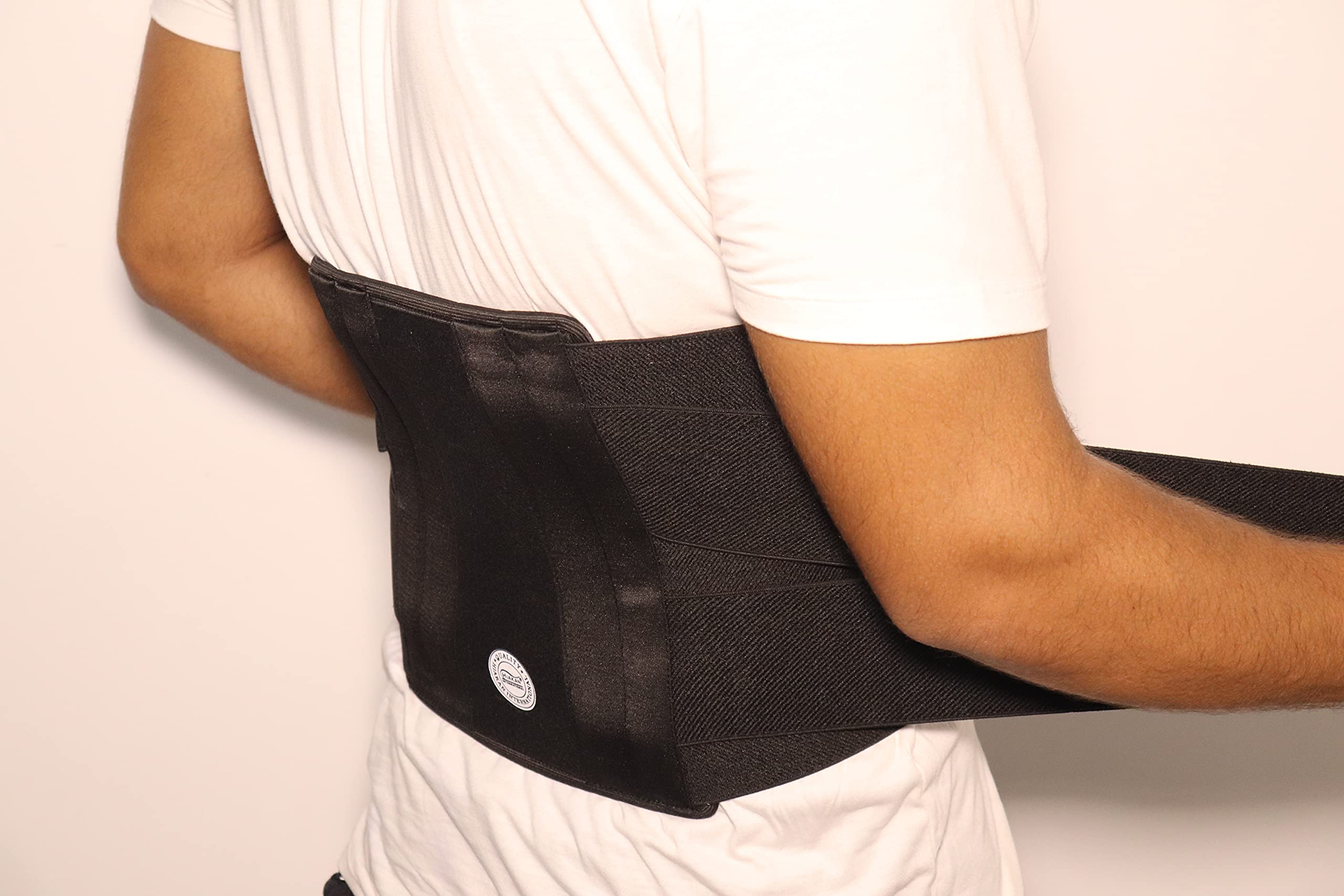 Hiakan Contoured Lumbar Belt, Back Support Belt For Back Pain, Back Support Belt For Men And Women Back Pain (XL, 39-43 Inch)