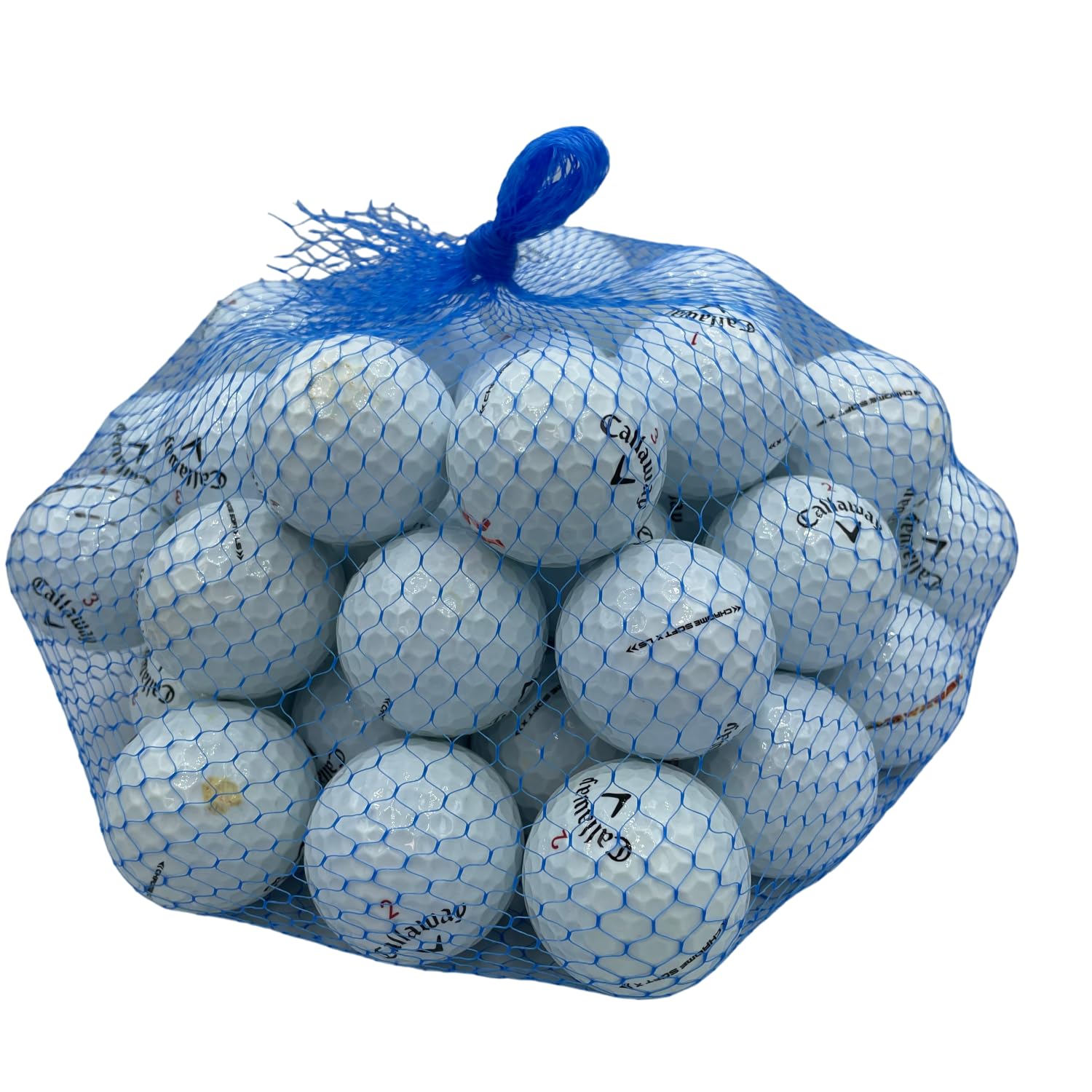 Golf Ball Planet Chrome Soft Mix Used Golf Balls for Callaway 4A/Near Mint (50)