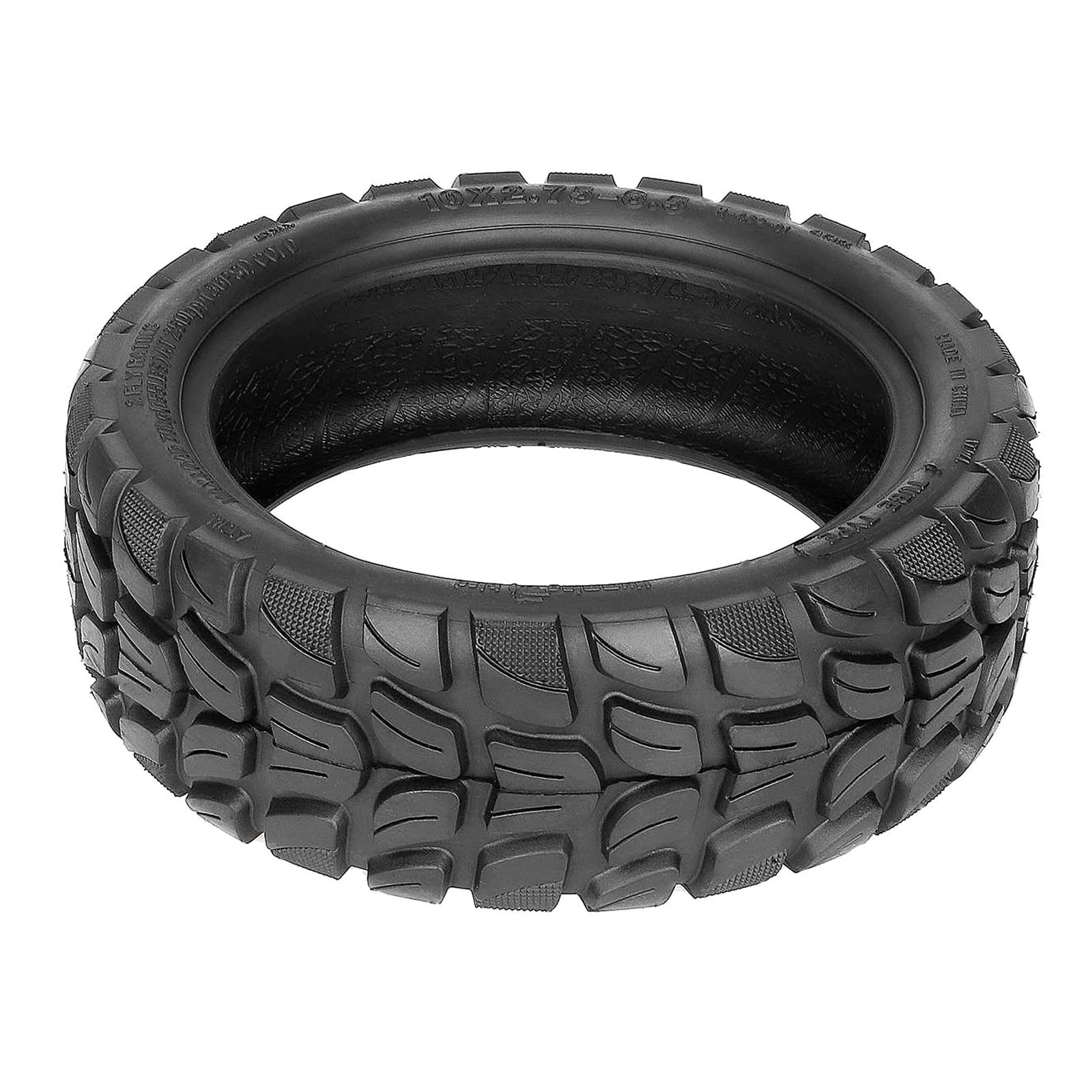 10 x 2,75-6,5 Neumáticos exteriores para Kukirin G2 Master/Speedway 5 / Dualtron 3 patinete eléctrico de 10 pulgadas, neumáticos exteriores de repuesto delantero/trasero (2 piezas)