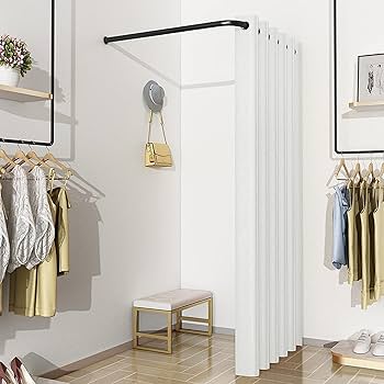 Amazon.co.jp: フィッティングルーム 試着室 更衣室 壁掛け