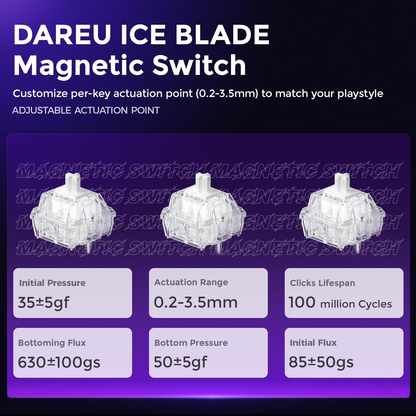 DAREU COOL68 8000 Hz Rapid Trigger Gaming Keyboard, dokładność RT 0,01 mm, przewodowa klawiatura mechaniczna 65% z przełącznikami Hall Effect, 20 trybów RGB, do komputerów PC/Mac
