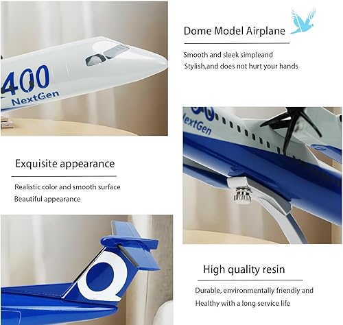 Miniatura 5 de Modelo avión de aleación de metal modelo de avión con soporte-modelos de avión coleccionables y para decoración del hogar de la oficina