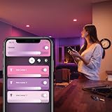 Philips Hue White and Colour Ambiance LED Smart Light Bulb 1 Pack [GU10 Spot], with Bluetooth, Works with Alexa, Google Assistant and Apple Homekit - 3