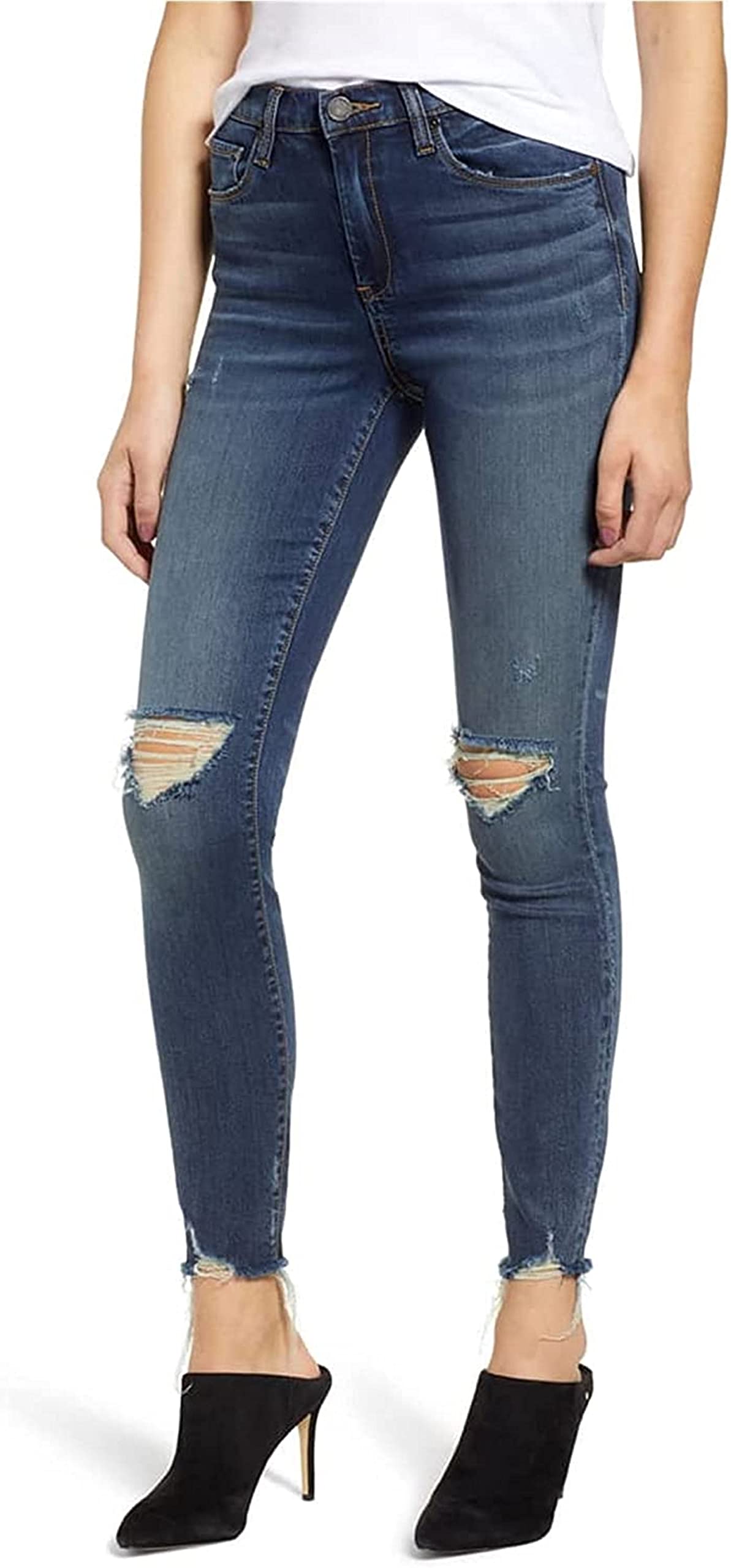 BLANKNYC Womens Mid Rise Skinny Tequila Royale 27