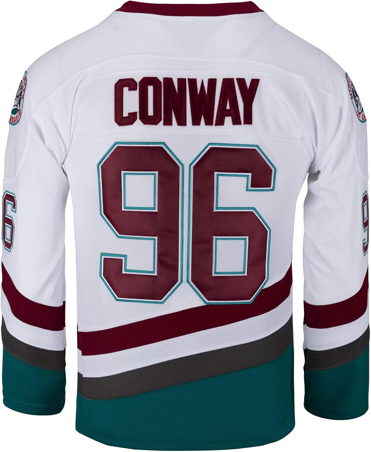 Youth Mighty Ducks Movie Shirts Ice Hockey Jersey: Clothing