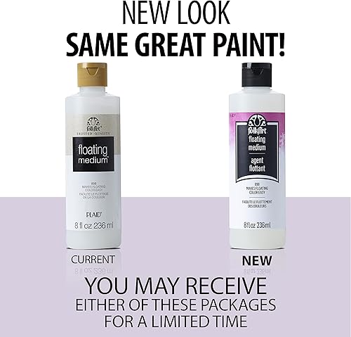 Miniatura 2 de FolkArt Medio flotante (2 onzas), 868, amarillo