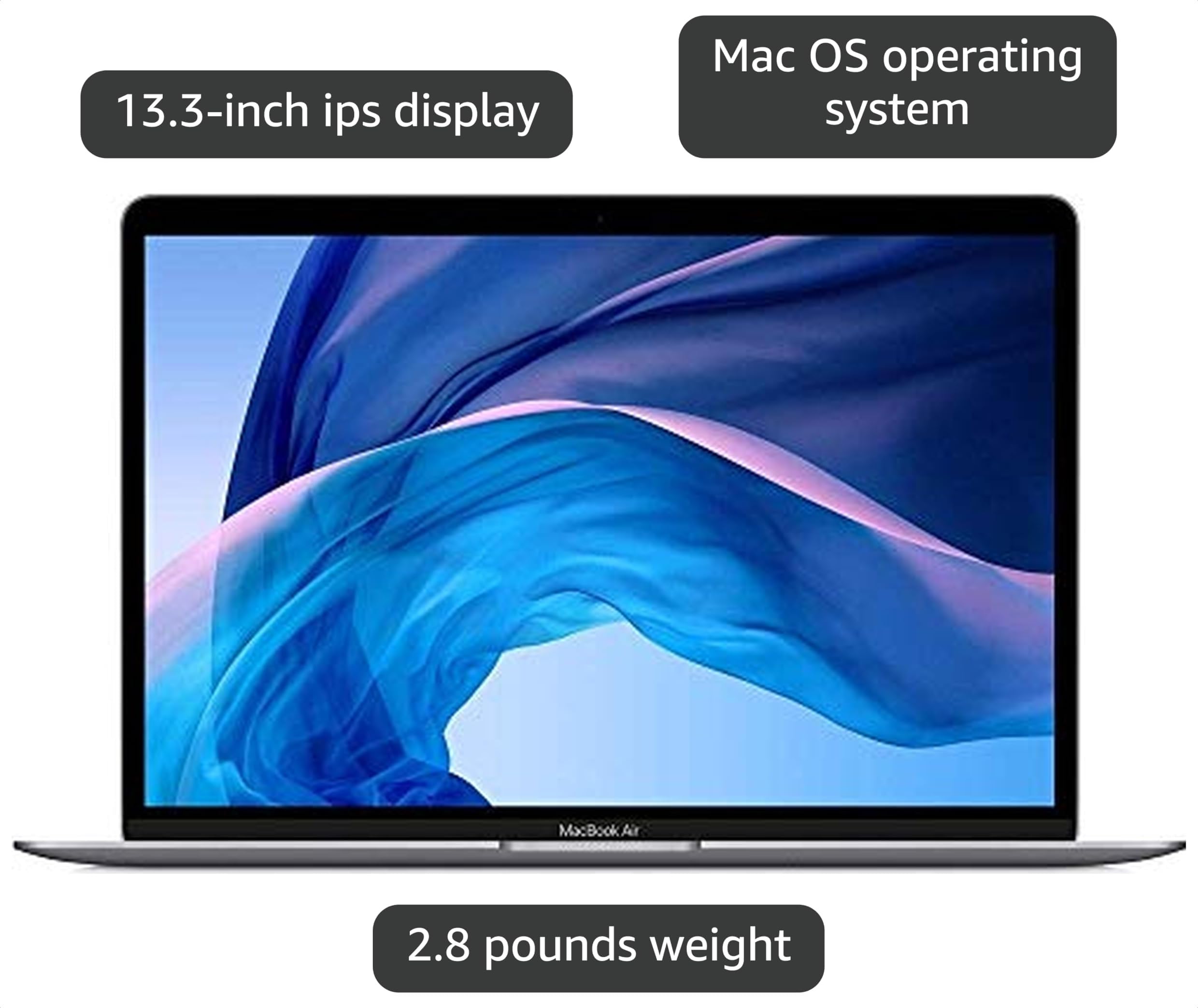 Amazon.com: Apple MacBook Air 2020 13.3-inch (Intel Core i3, 8GB