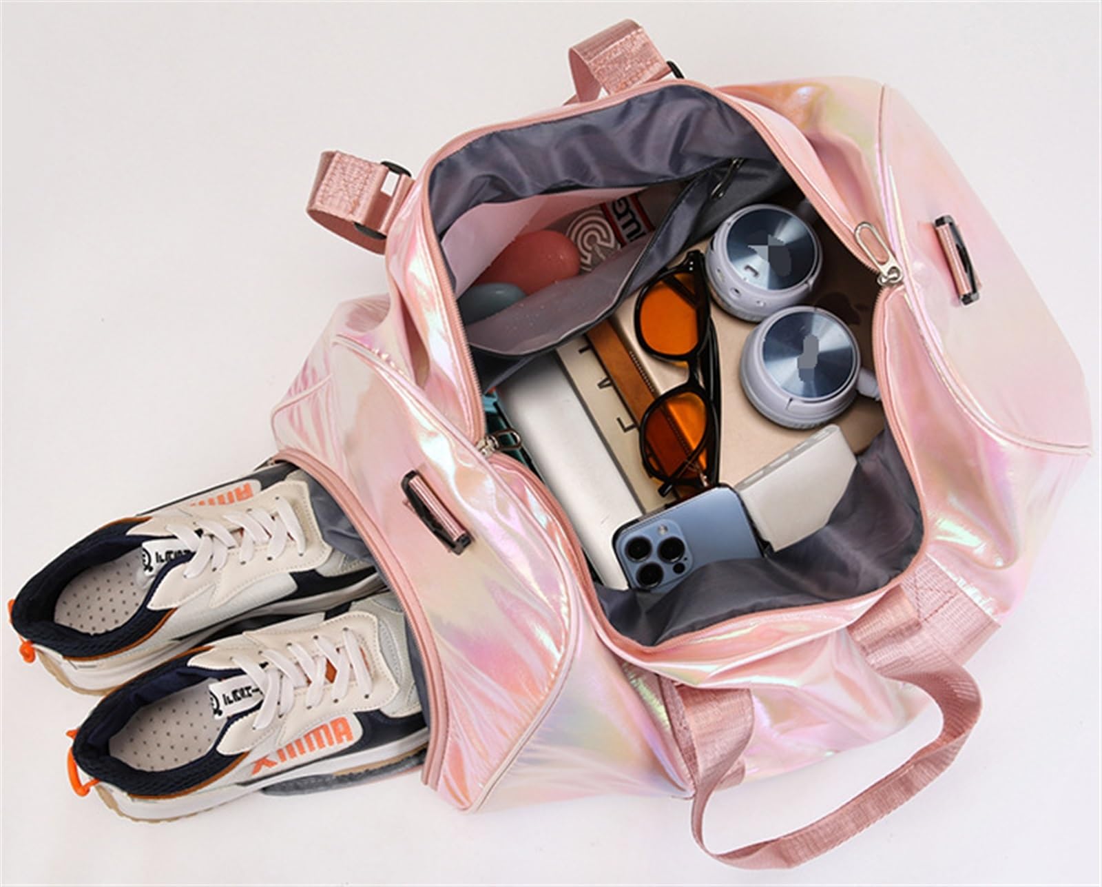 Bolsa Portatrajes Bolsa de Viaje Bolsa De Equipaje Portátil De 18 Pulgadas, Bolsa De Viaje Al Aire Libre, Bolsa De Yoga Deportiva Separada Seca Y Húmeda Bolsa Portatrajes de Viaje Bolso Porta Trajes (