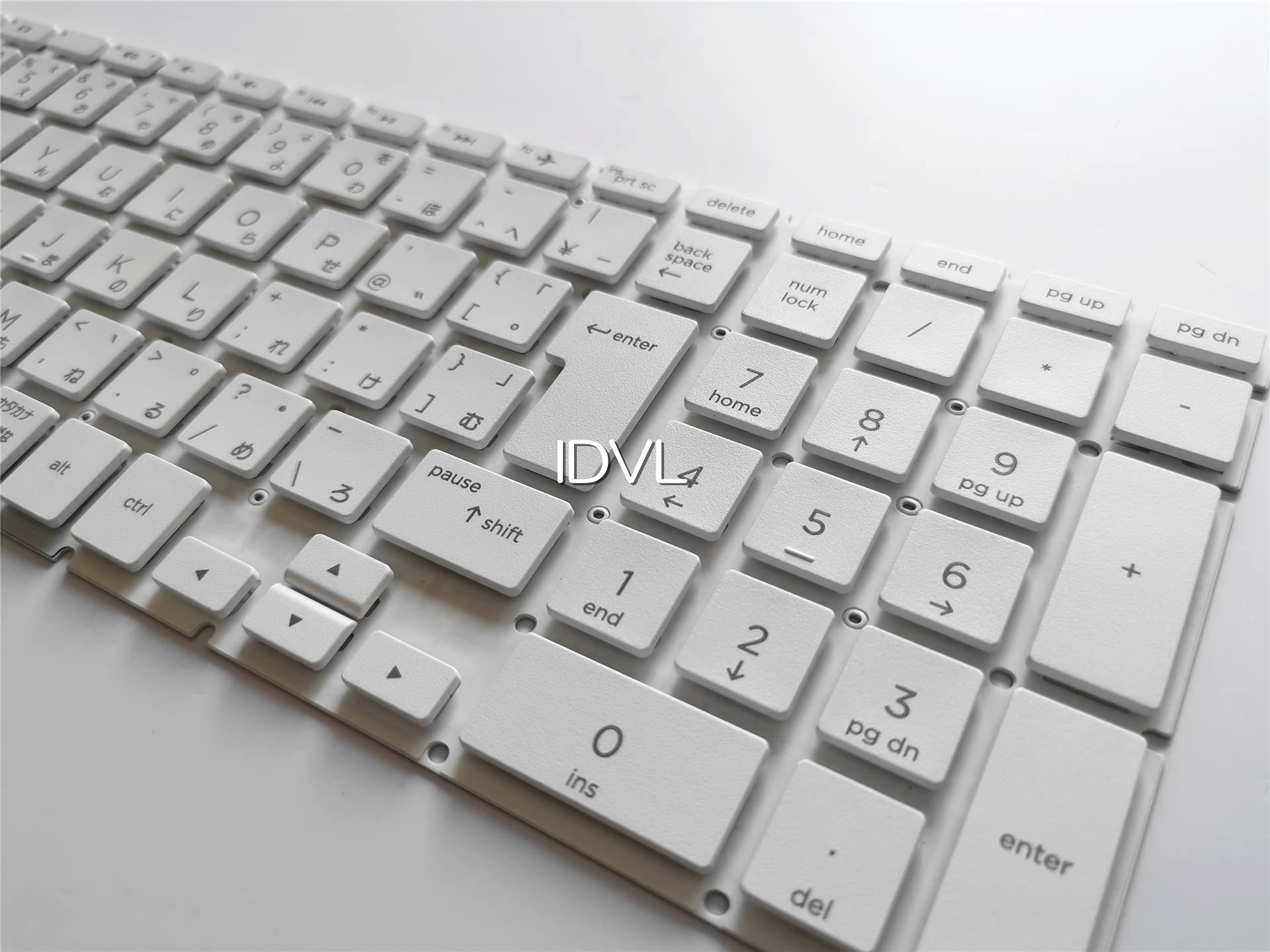 Amazon | [IDVL]HP Laptop 15-dw ノートPC用 日本語キーボード[白