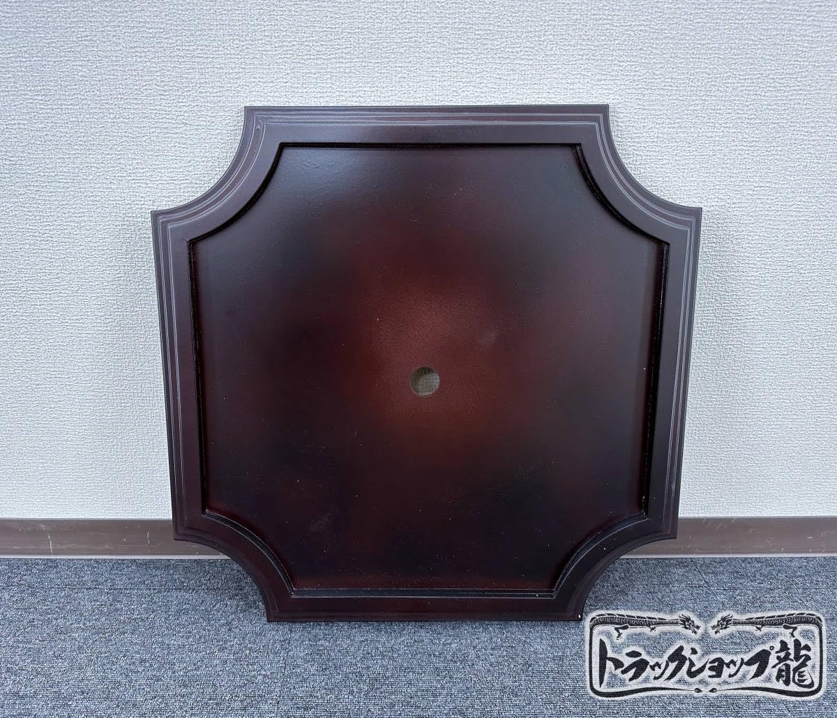 Amazon.co.jp: 即納 天吊り 45㎝ シャンデリア用 木枠土台 ダーク  