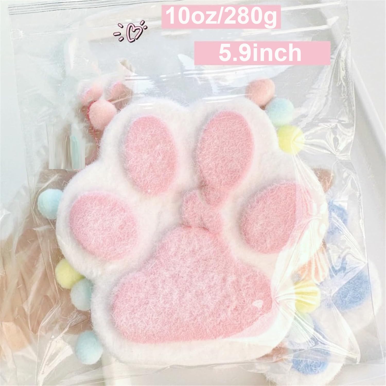 Taba Squishy Toys, Taba Squishy Kit, Fufu Squishy, Giant Cat Paw Squeeze Toys - Image 2