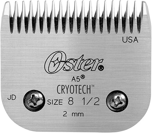 Oster Productos DOS78919146 CryogenX A5 Clipper Blade Herramientas de aseo para perros, tamaño 8-12 pulgadas