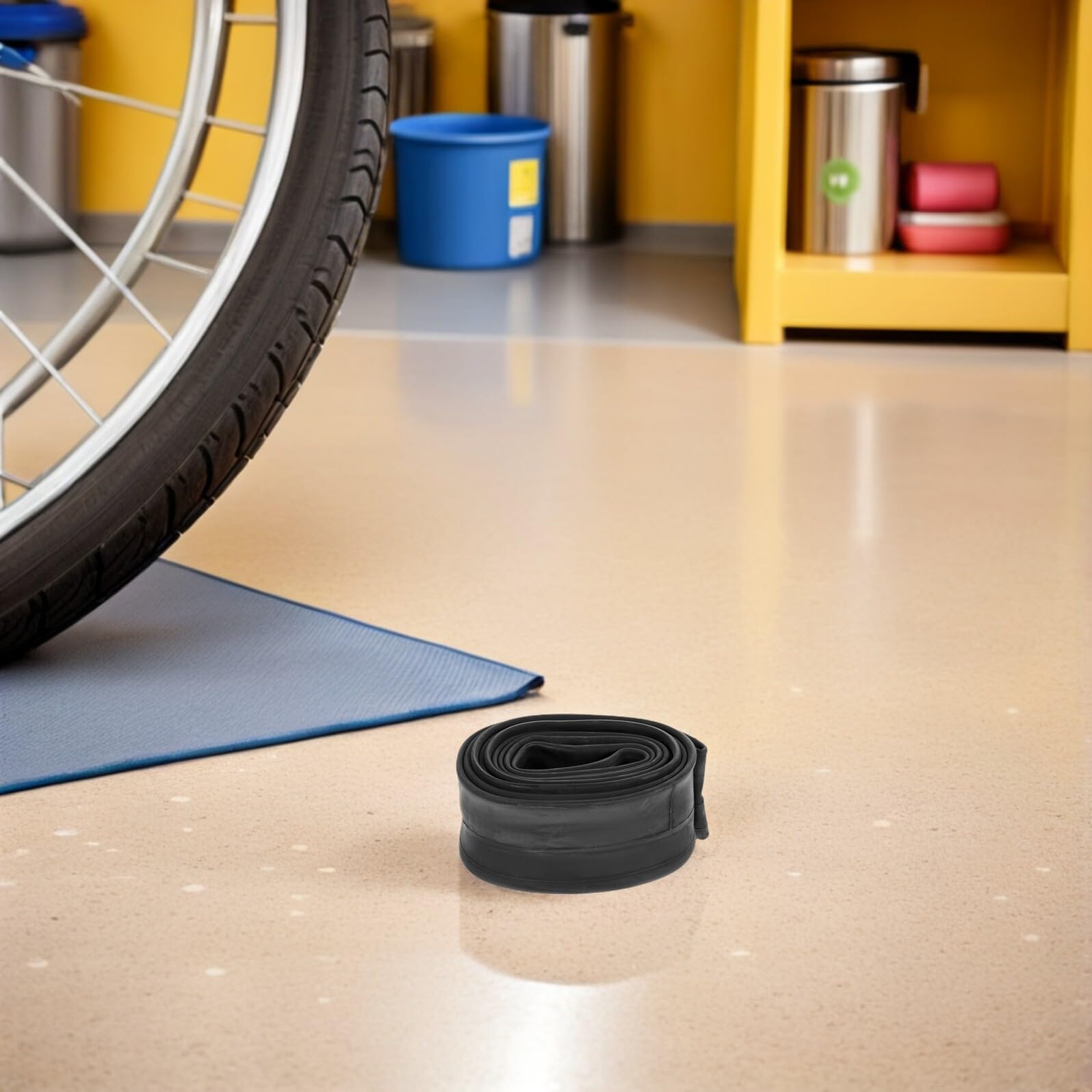 VICASKY Lot de 3 Chambres à Air pour Vélo de Route 26 Pouces en Caoutchouc Renforcé avec Valve Américaine Compatibles VTT et Vélos Pliants Étanches et Légères pour Usage Urbain et