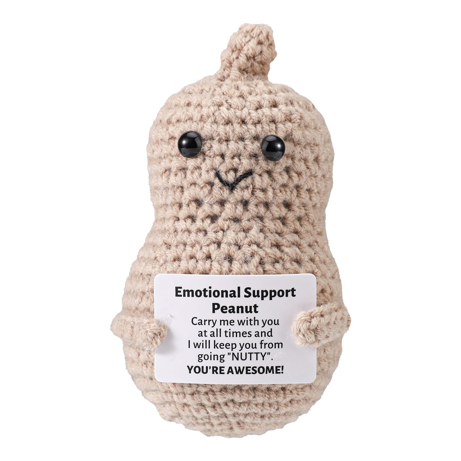 Amazon.com: TOYMIS Positive Peanut, Emotional Peanut Crochet