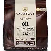 Callebaut Finest Belgian Dark Chocolate Brown 400g
