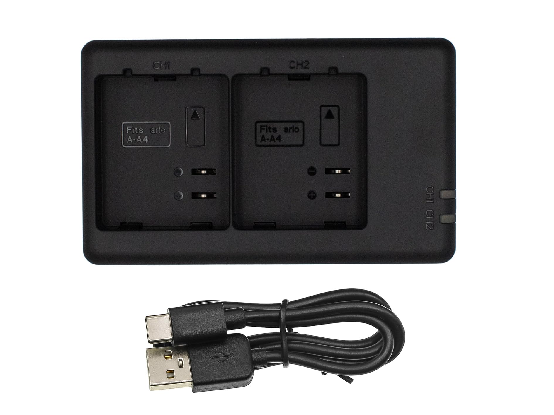 Rapid Battery Charger for Arlo go 2 Arlo Pro 3 XL Pro 4 XL Camera fits VMA5400 A-7a A-14